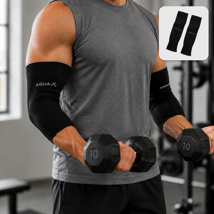 Elbow Support Compression Sleeves – Stretchable & Comfortable Pair