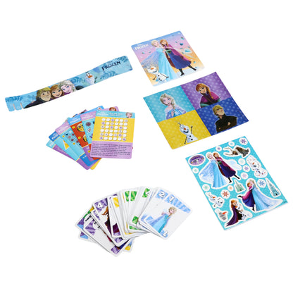 Frozen themed activity sheets included in the set