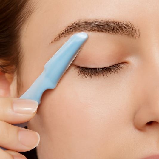 Eyebrow Painless Facial Hair Remover Razor for Face, Women and Men (3 Pack)