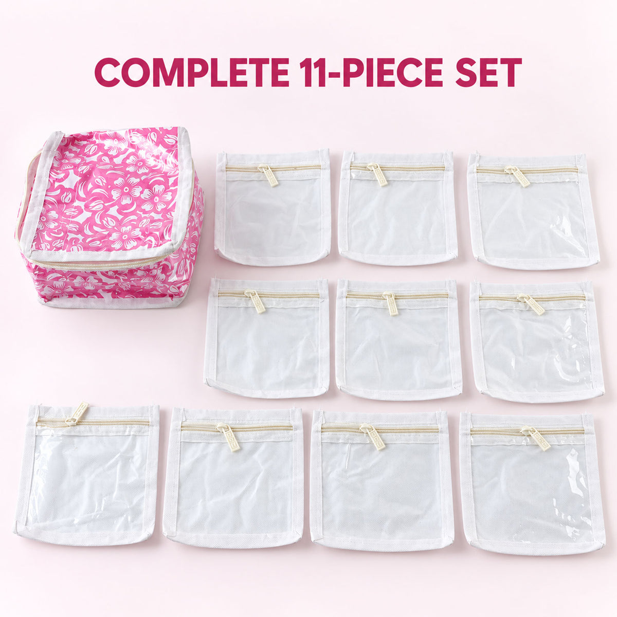 11 in 1 jewellery organizer kit - complete set