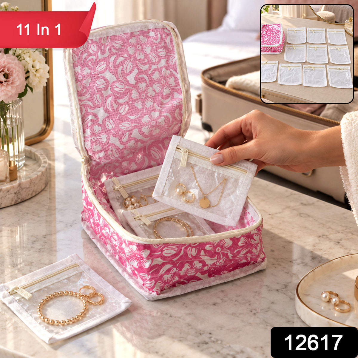 11 in 1 jewellery organizer kit - SKU photo