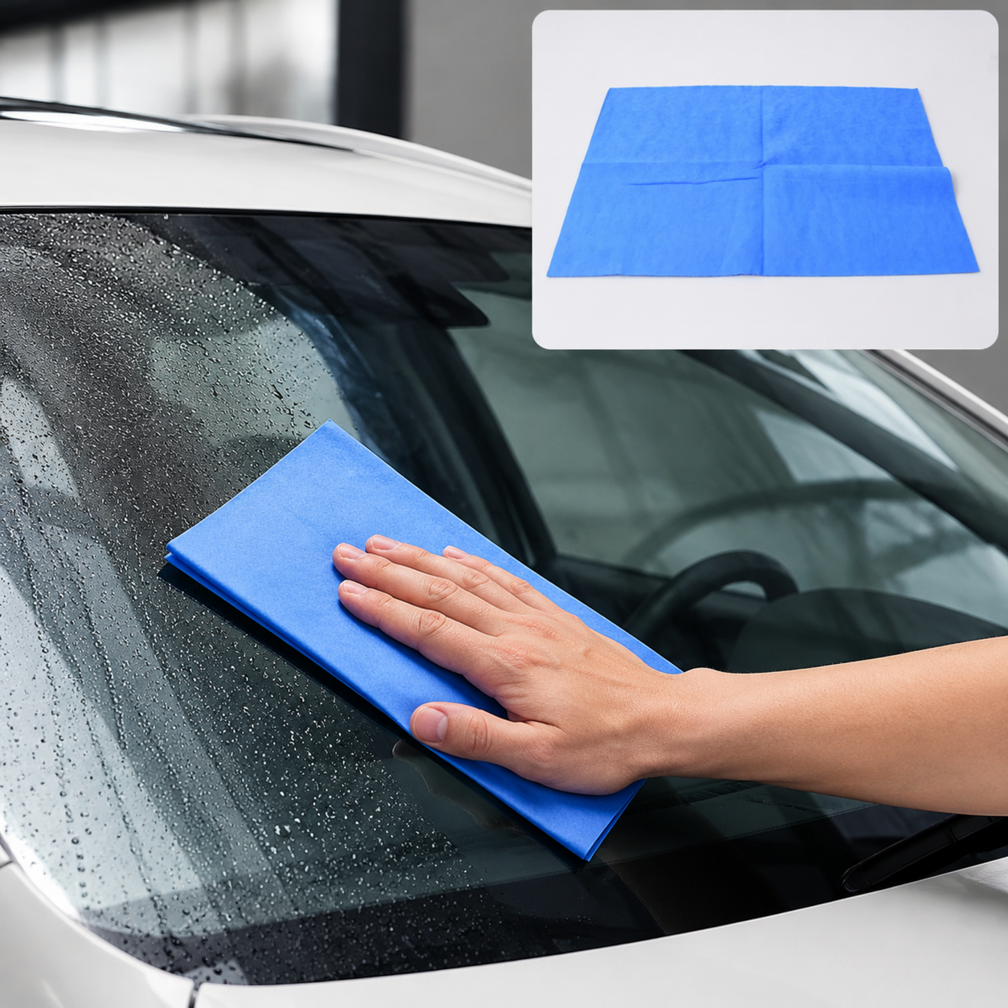 Magic Cleaning Towel in vibrant colours, showcasing its versatility for various cleaning tasks.