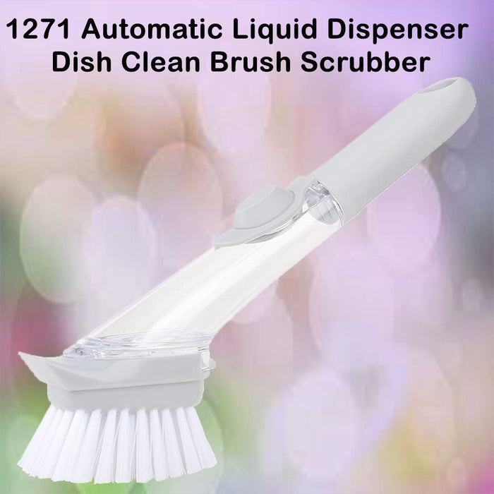 Home & Kitchen Cleaning Brushes, Scrubber, Soap Dispenser Scrub Brush for Pans Pots and Bathtub Sink (5 In 1 / 2 In 1)