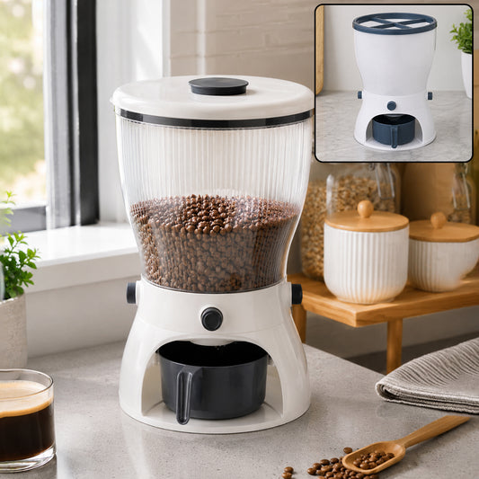 Rice Dispenser – 10L 4-in-1 Grain Storage | Tidy Table