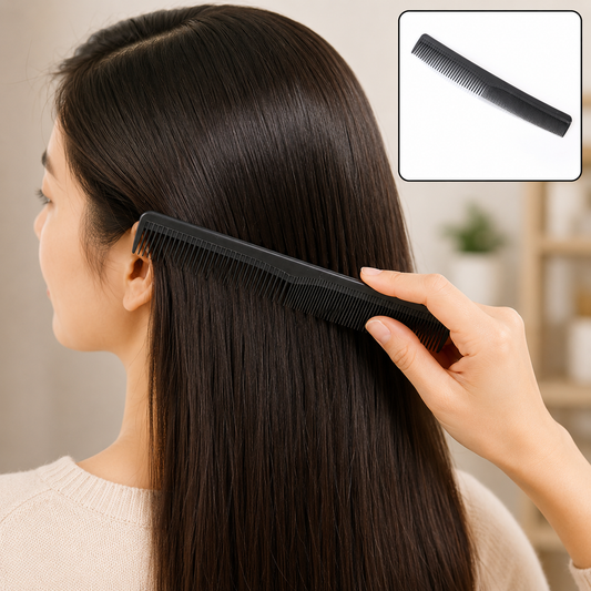Dual-Tooth Styling Comb – Anti-Static, Gentle on Scalp