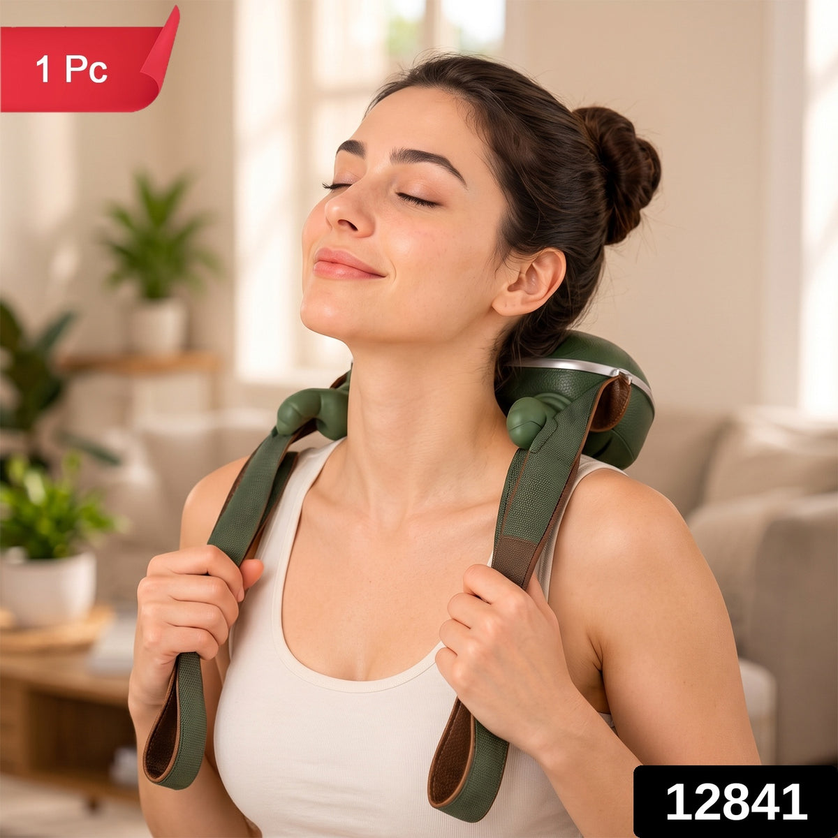 Long rechargeable kneading neck shoulder.