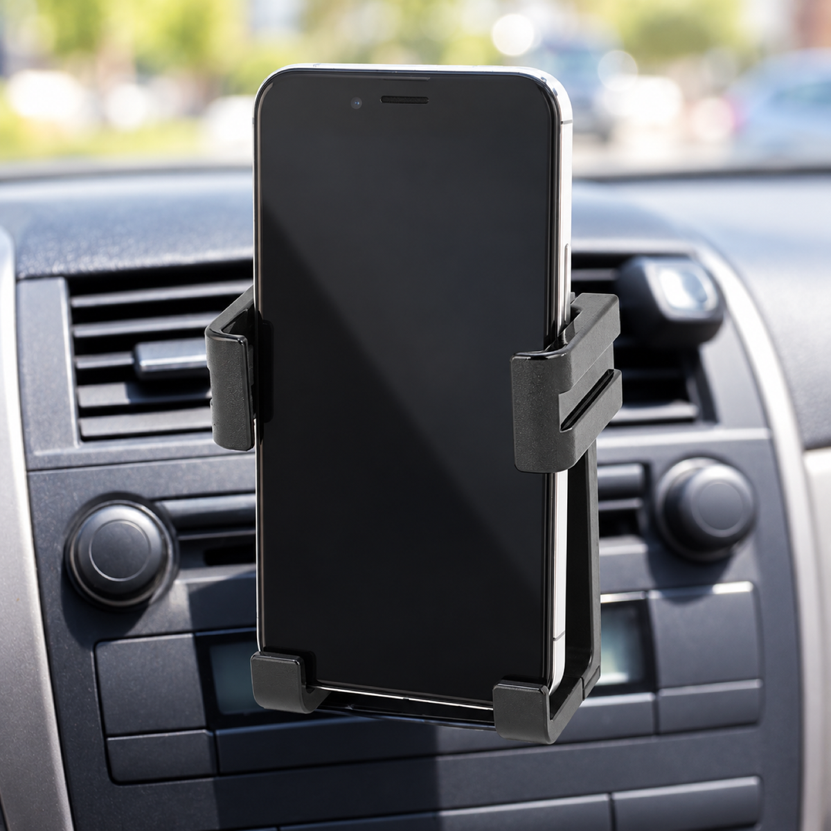 Car Mobile Holder – Secure Air Vent & Dashboard Mount | Velvet Wheels