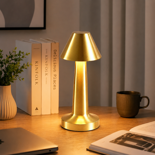 Touch Control LED Lamp – Dimmable, Rechargeable, Modern | Styleva