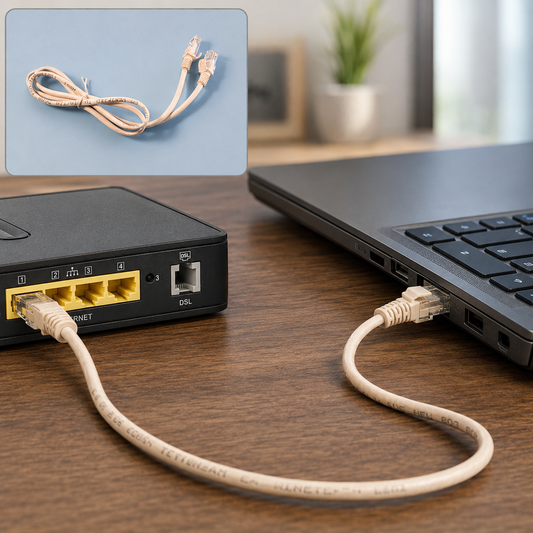 Ethernet LAN Cable 1 Meter – High-Speed Stable Wired Connection