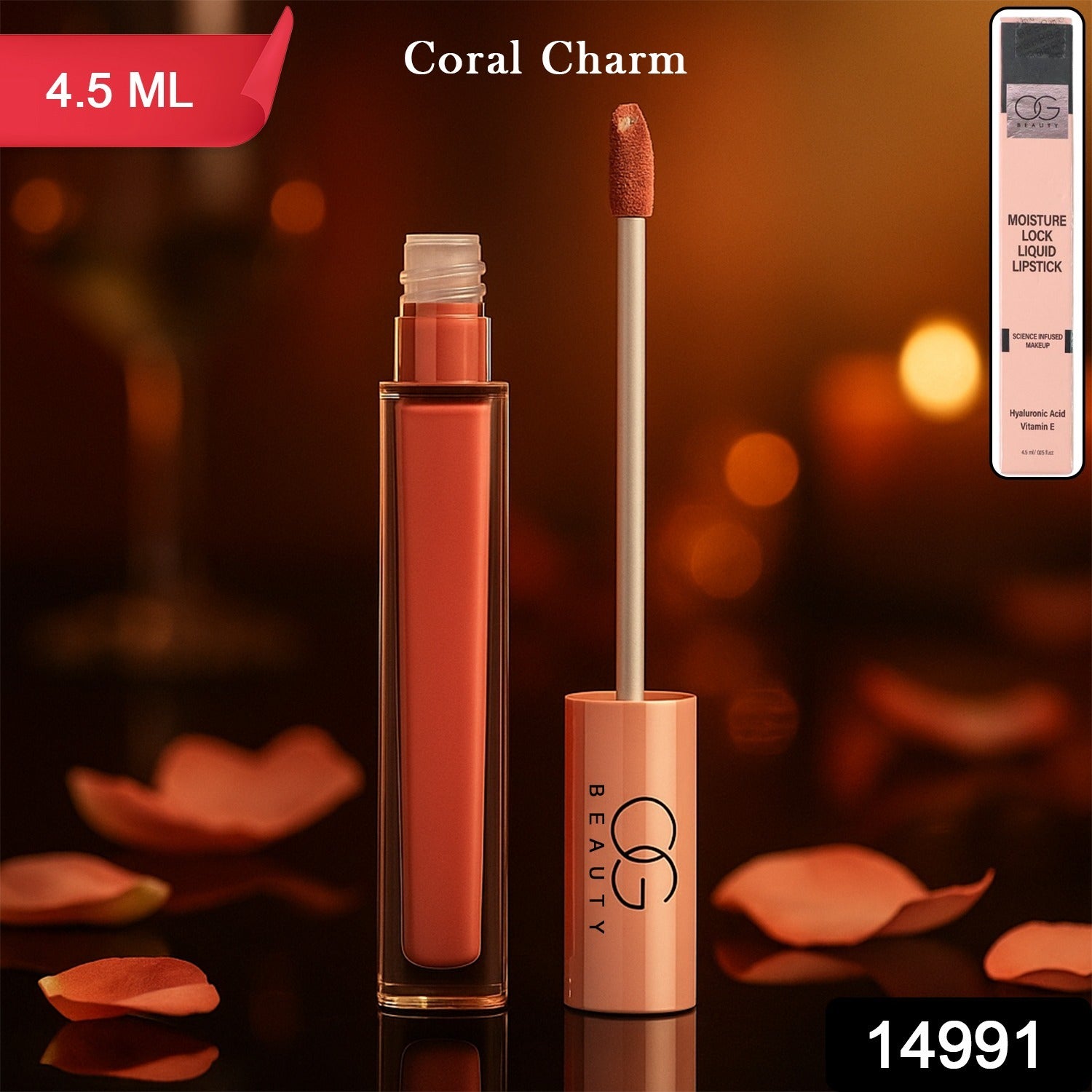 Beauty Moisture Lock Coral Charm Lip Color