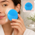 Silicone Sonic Facial Cleansing Brush – Gentle Deep Pore Cleanser