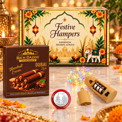 Copper Wire Lights Wafer Gift Hamper