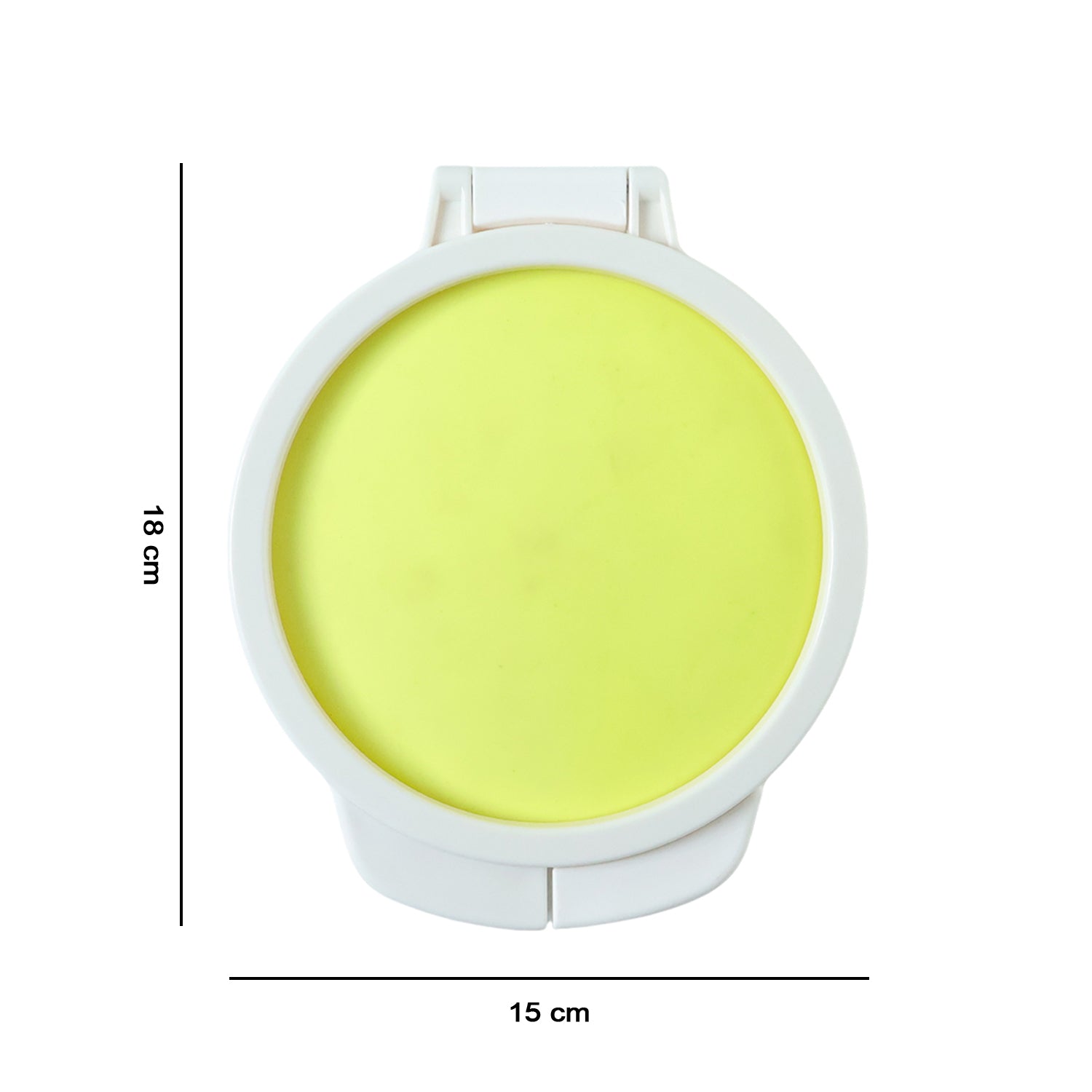 Round Food Saver Storage Container with Lid (1 Pc, 18 x 15 Cm)