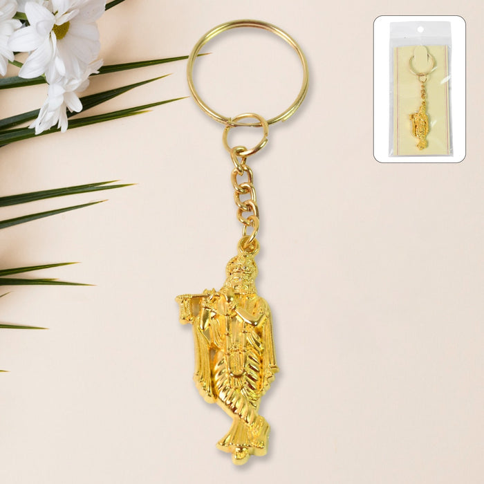 Divine Krishna Keychain