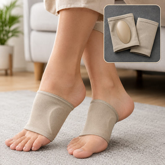 Arch Support Sleeve – Flat Feet & Plantar Fasciitis Relief | Velvet Wheels