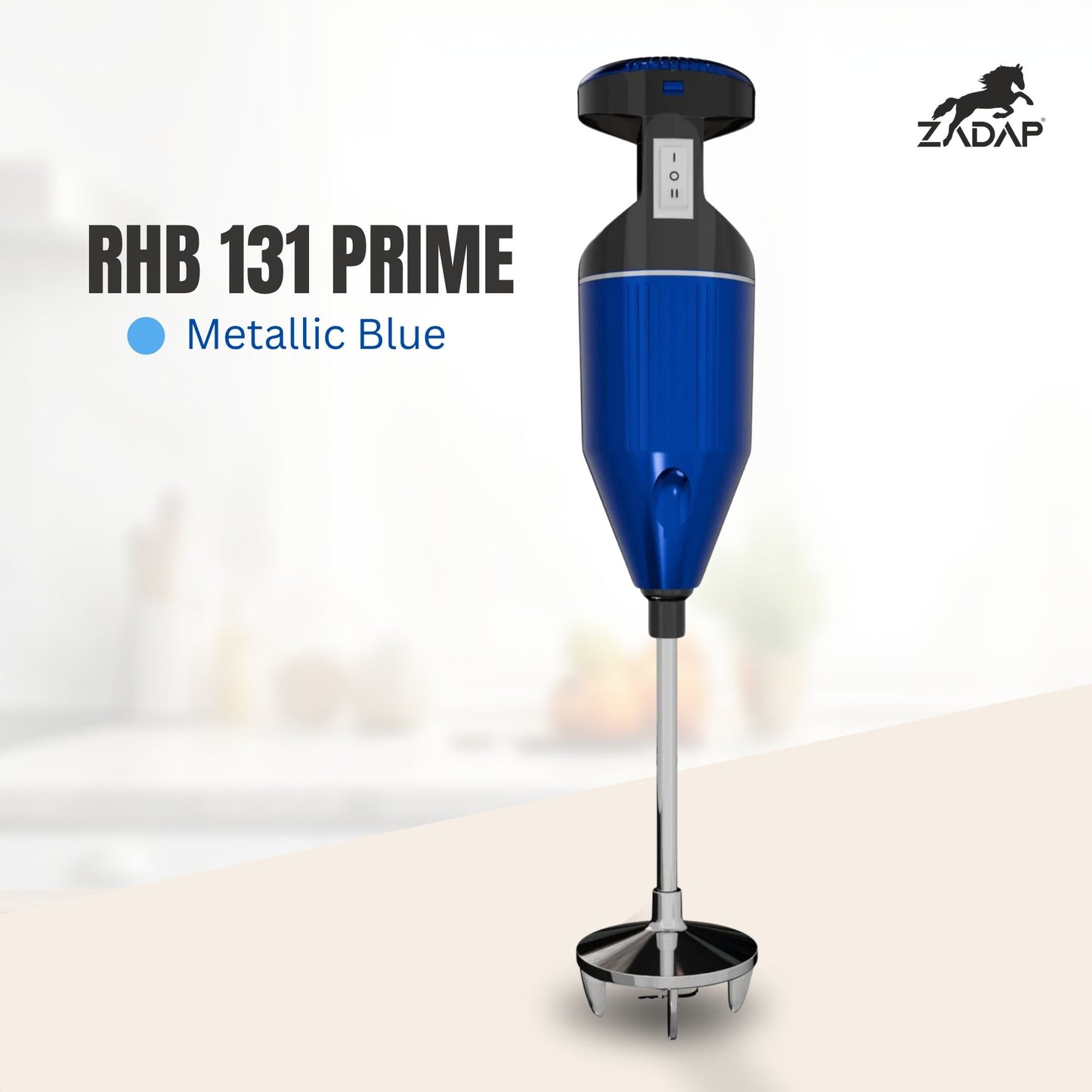 ZADAP RHB-131 250W Hand Blender (Blue)
