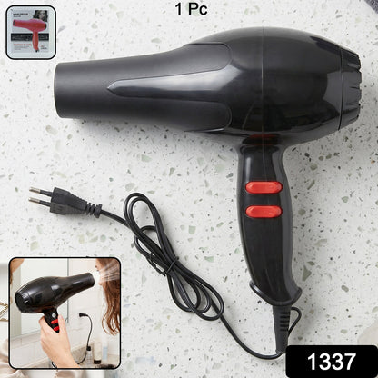 Portable Hair Dryer Compact Blow Dryer with Hot Cold Air for Home Salon (1 Pc)