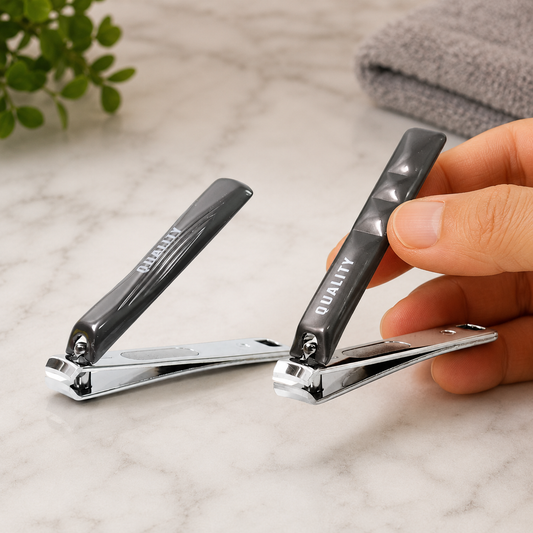 Stainless Steel Folding Large Nail Clippers – Durable & Portable