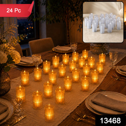 Flameless LED Candles – Decorative Tea Lights