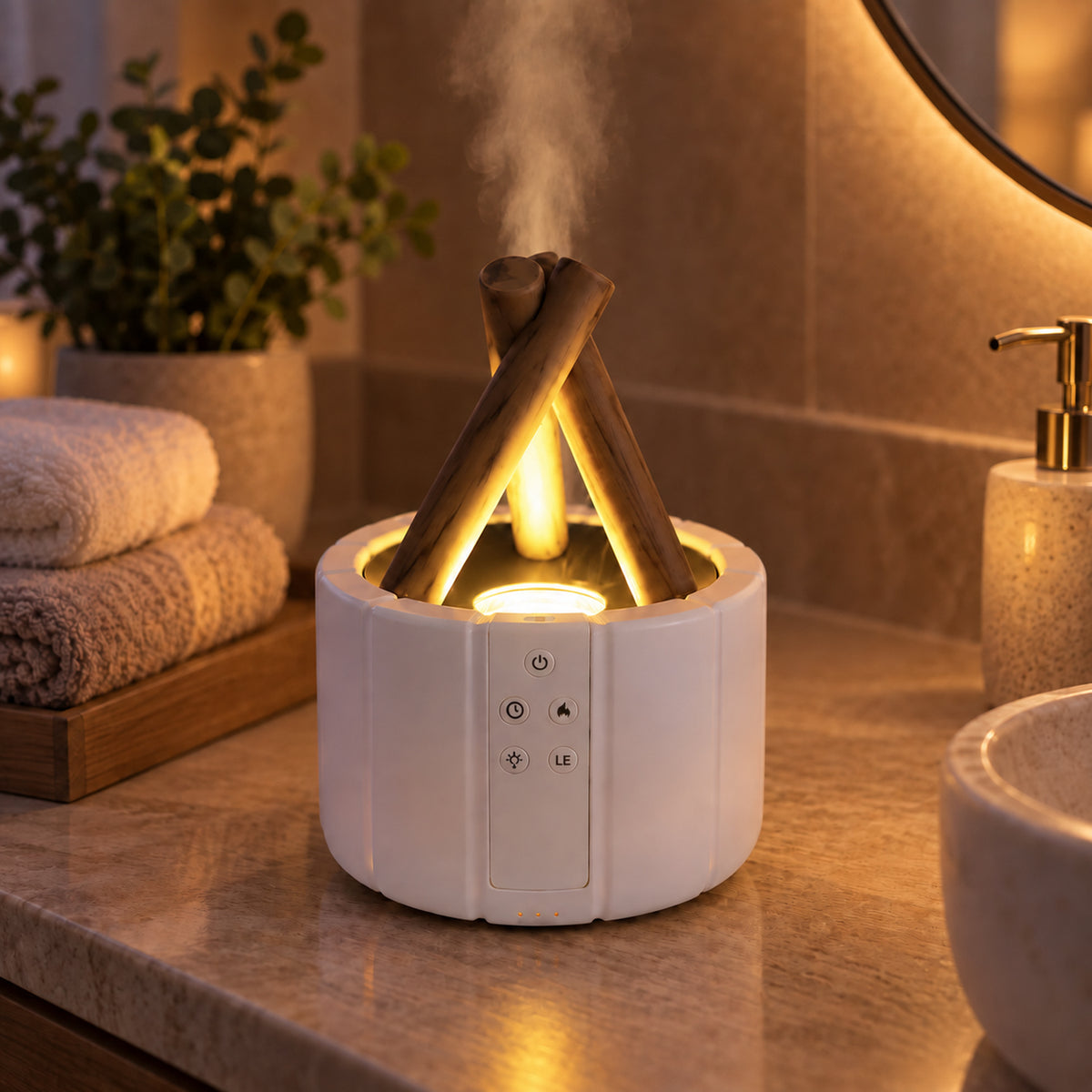 Humidifier water tank detail