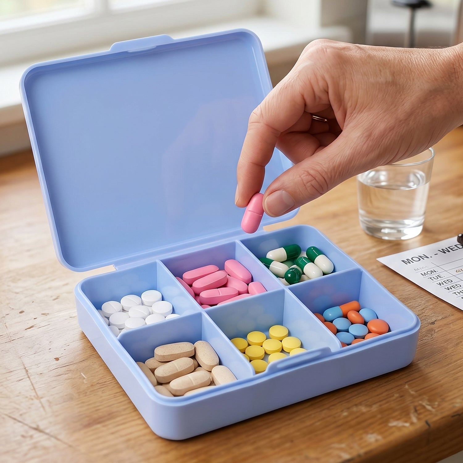 13653 plastic pill organizer box live