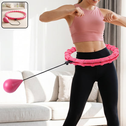 Smart hula hoop for waist exercise