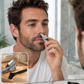 Nose Hair Clipper – Stainless Steel Manual Trimmer | Calm & Curl