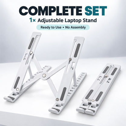 Laptop stand feature view