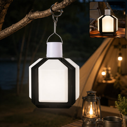 USB Rechargeable LED Camping Lantern – Foldable & Portable | Garden Vera
