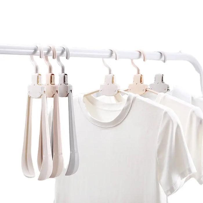 TRISHUL 5 in 1 Foldable Hangers for Clothes Hanger MultiPurpose Cloth  Hanger for Trousers Jeans