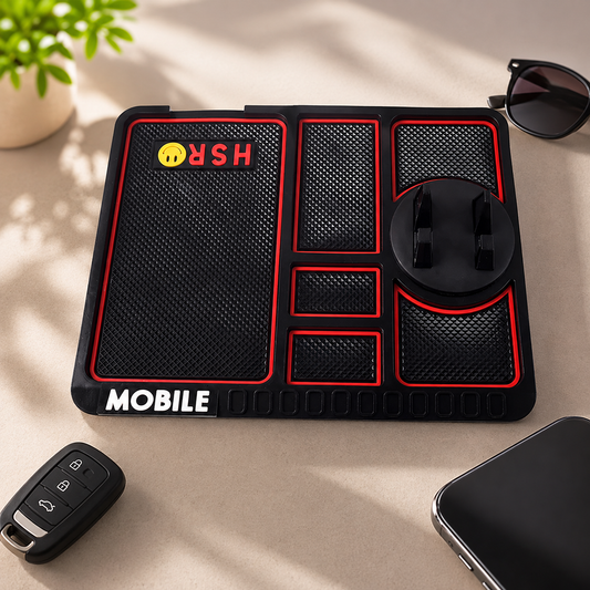 Car Dashboard Mat – Non-Slip Phone Holder for Secure Driving