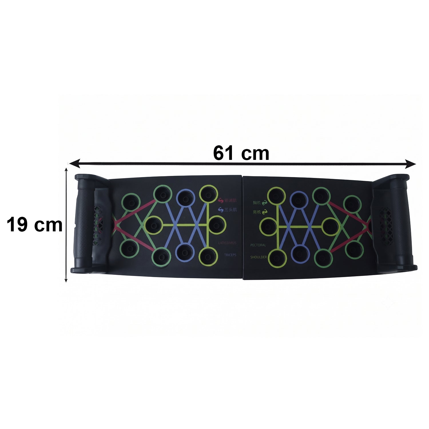 1443 push up board size