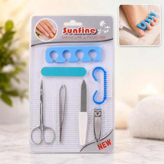 7 in 1 Manicure Tool Kit – Professional Nail & Foot Care Set