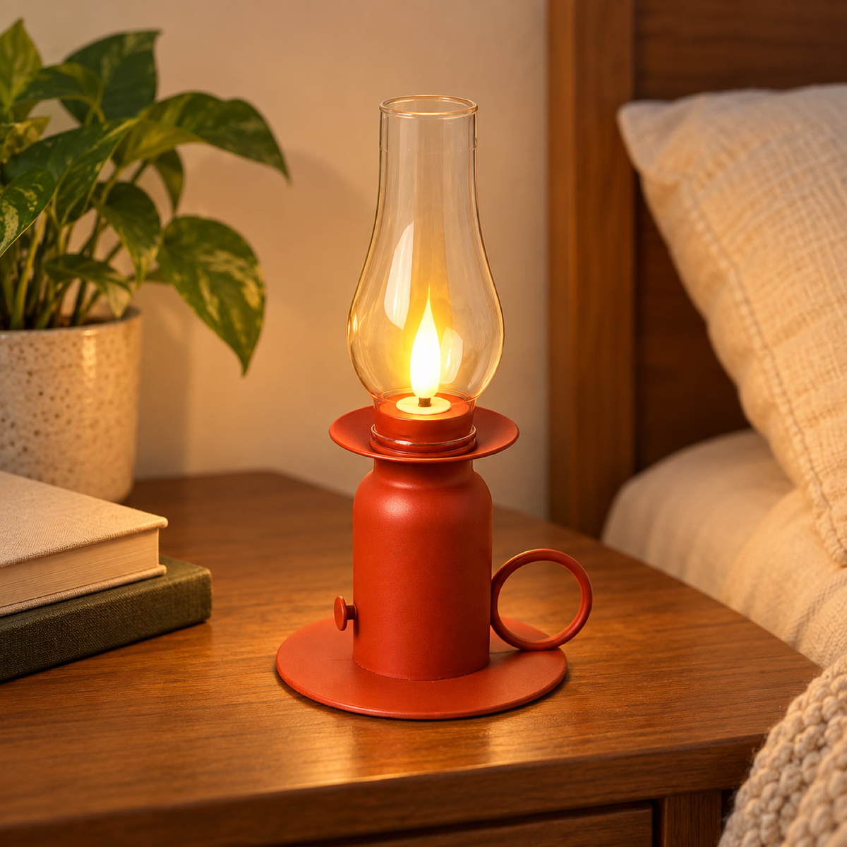 14539 vintage candle light led lamp 1pc