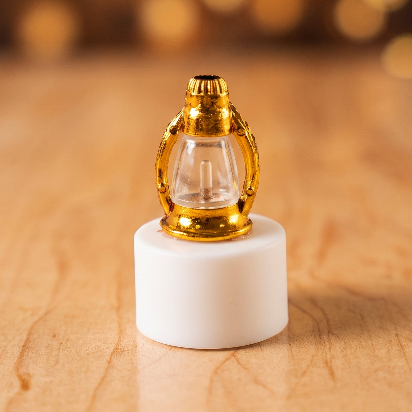 LED decorative candle lamp close-up