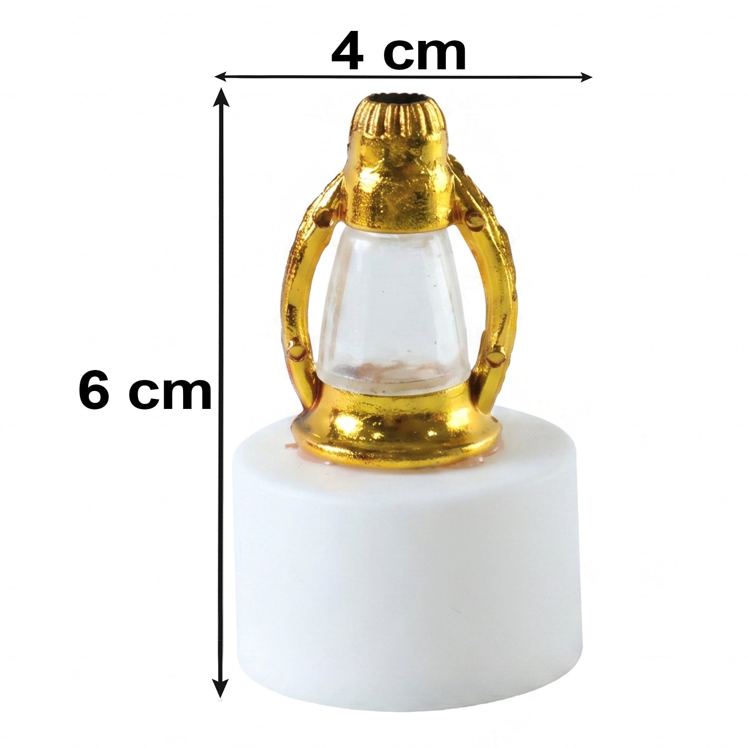 LED decorative candle lamp size 4 x 6 cm