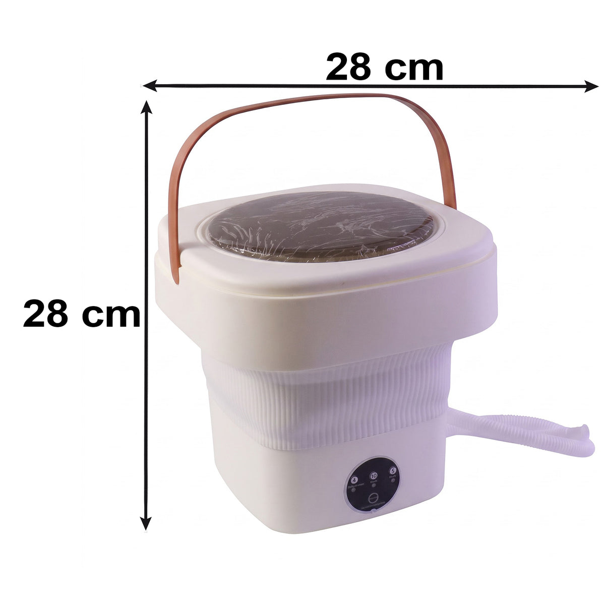 Foldable washing machine dimensions