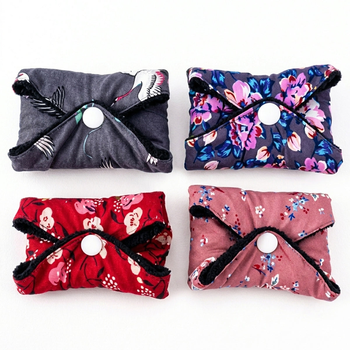 Reusable Cloth Sanitary Pads – 4 Pc Eco-Friendly Set