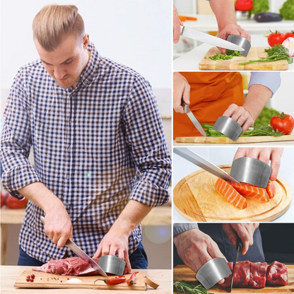 स्टेनलेस स्टील फिंगर गार्ड कटिंग प्रोटेक्टर