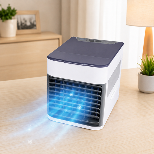 Mini Portable Air Cooler – Personal USB Cooling with LED | Airvanta
