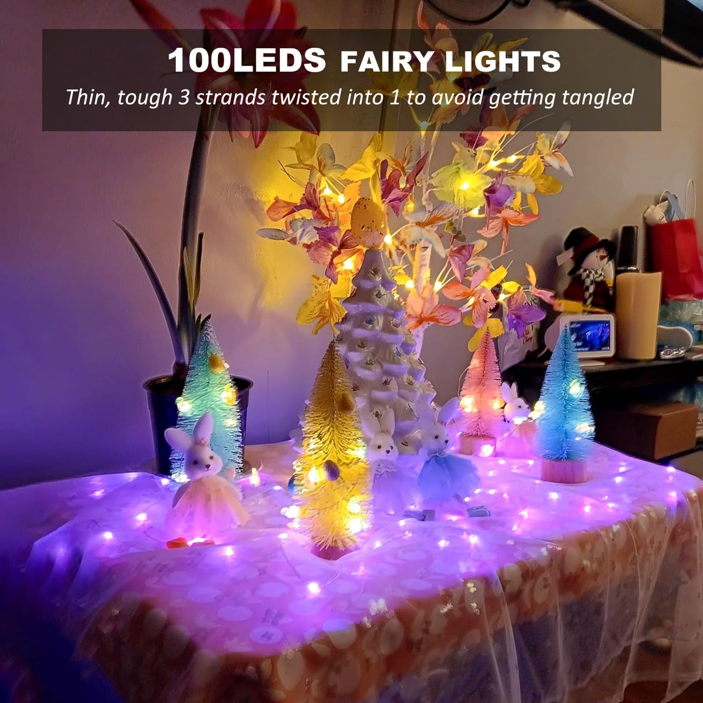 Festival string light application view