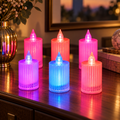 LED Flameless Candle Light Set – 6-Piece Decorative Ambient Lights