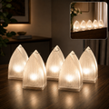 LED Flameless Lantern Lights – Safe & Elegant 5-Pc Set