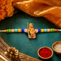 Hanuman Ji Beads Thread Rakhi Traditional Protector for Brother