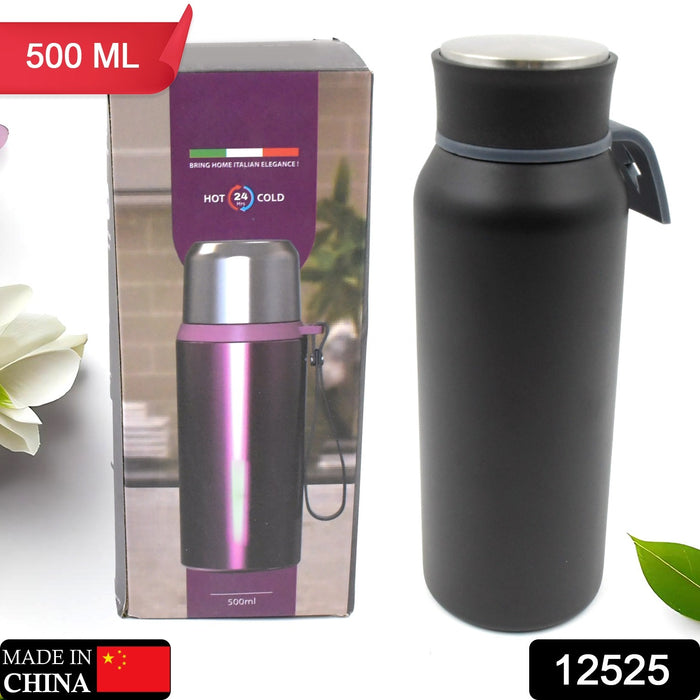 Insulated Vacuum Water Bottle with Spout Lid on Top Stainless Steel Flask -  China Vacuum Water Bottle and Spot Lid Bottle price