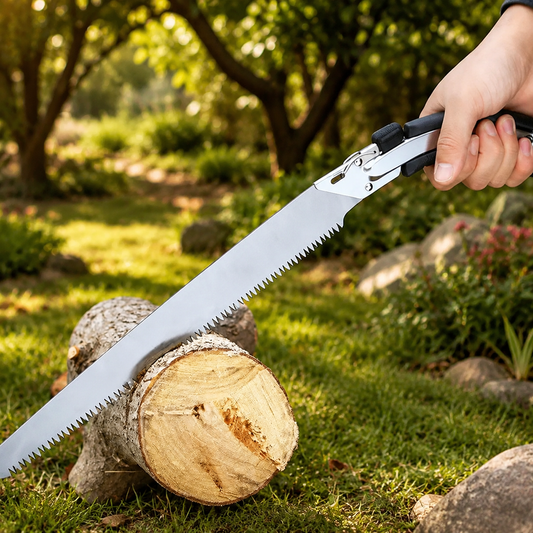 Wooden Cutting Hand Saw 50 Cm High Carbon Steel with Cover (1 Pc)