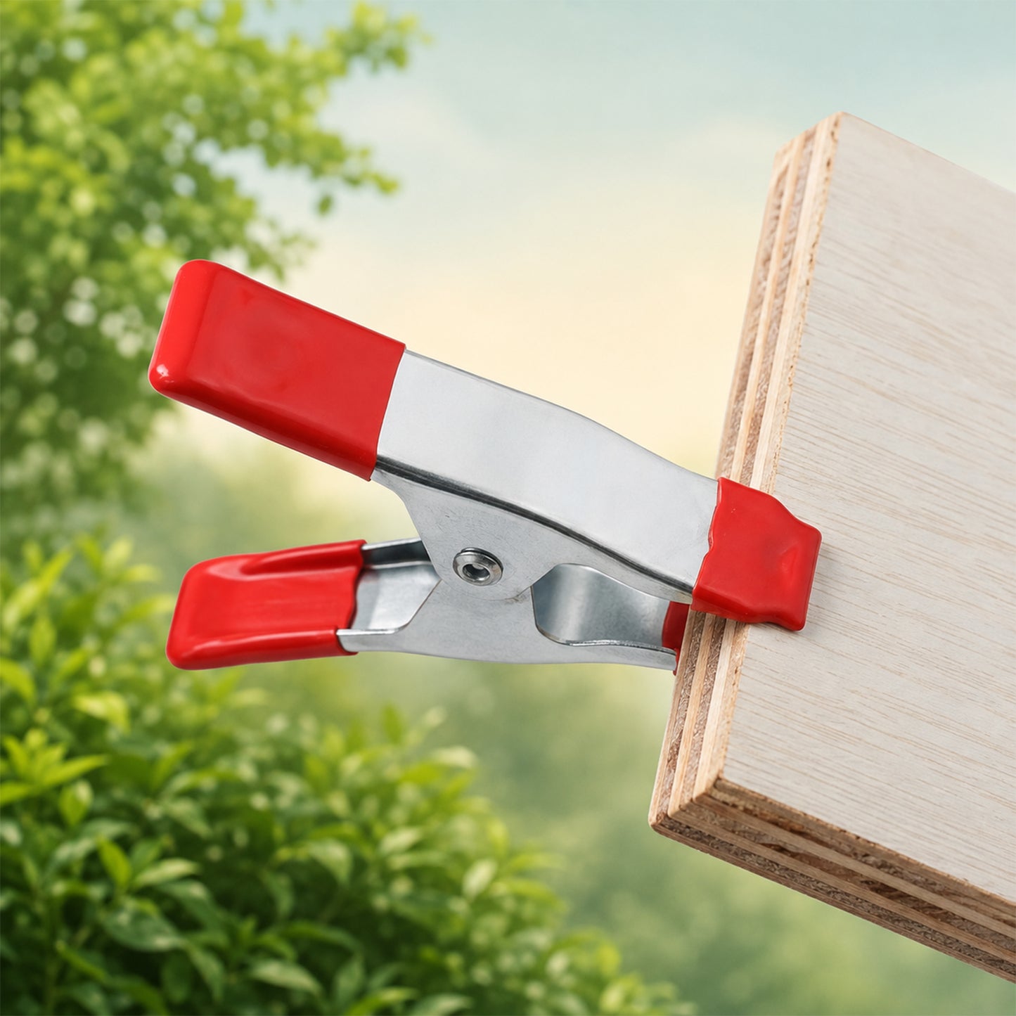 Woodworking clamp detail