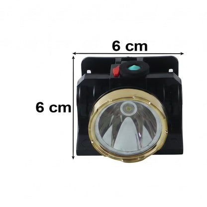 LED headlamp size 6 cm by 6 cm