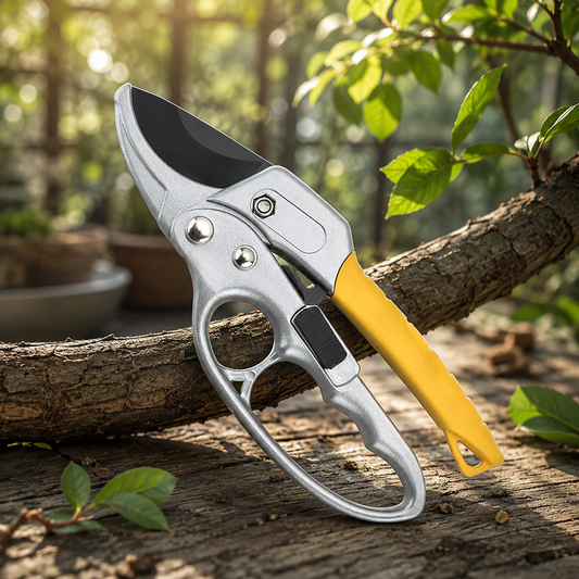 Pruning Shears – Ergonomic Ratchet Gardening Tool for Precise Cuts