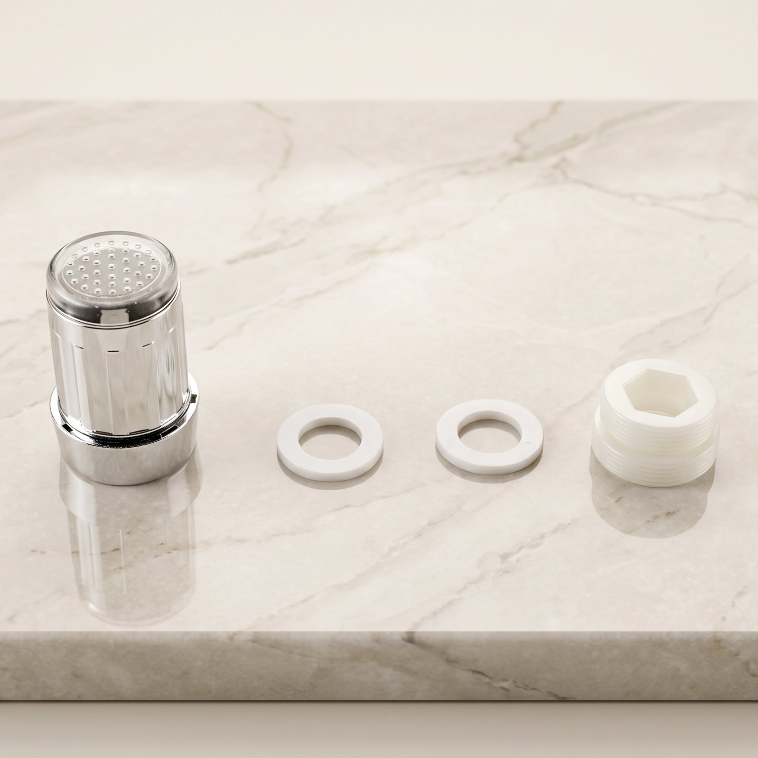 Dual Flow Faucet Tap Adapter with Splash Filter Aerator for Kitchen Sink (1 Pc) - image 4